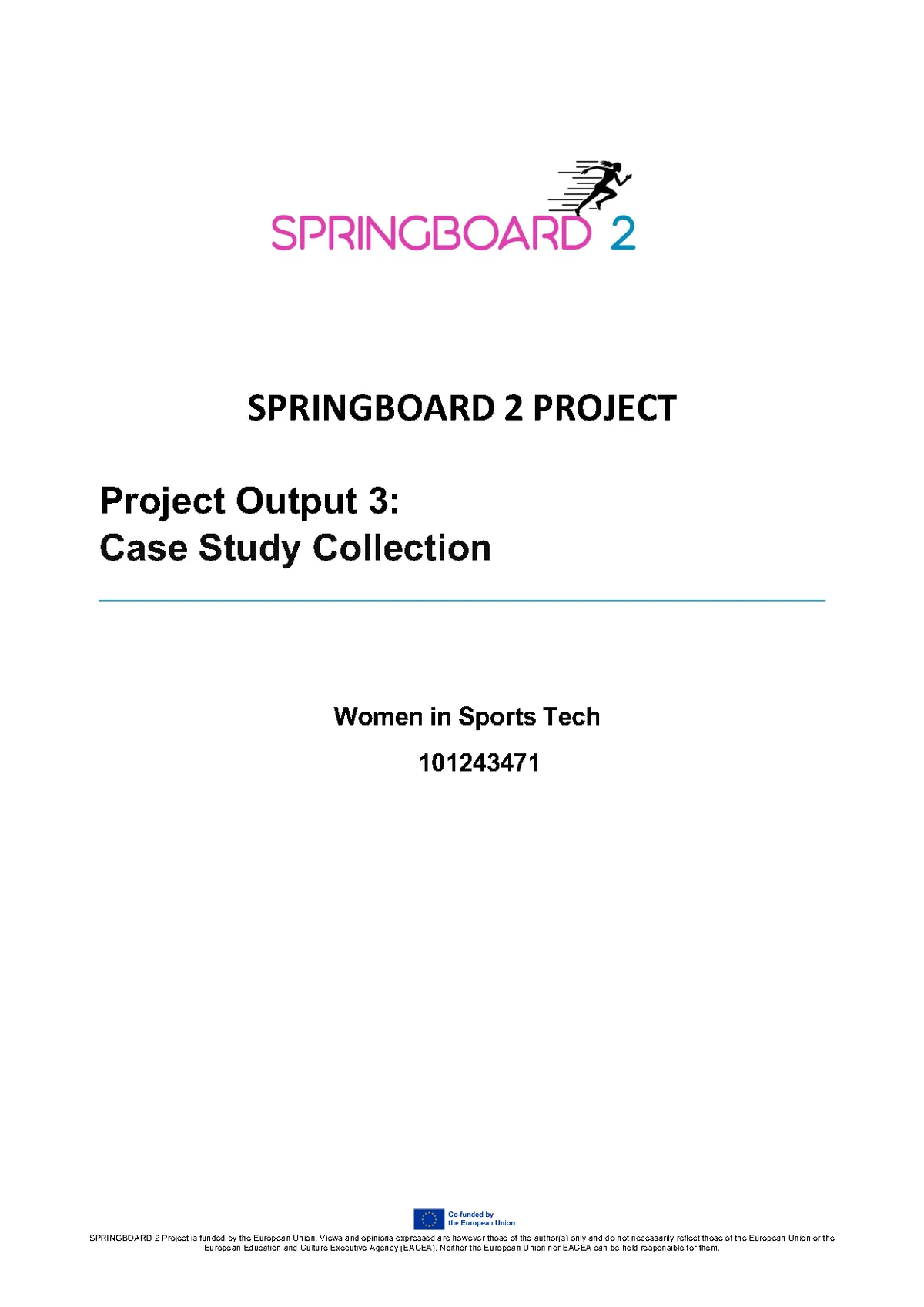 Cover of the Springboard 2 Case Study Collection.